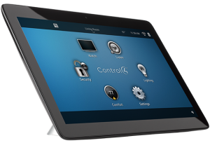 Control4 tabletop touch screen